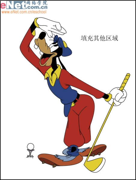 鼠绘迪士尼经典卡通角色之高飞狗