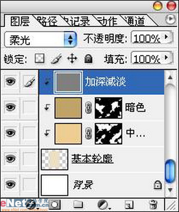 PS制作一张老海报